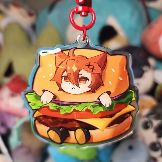 G'raha Burger Acrylic Charm by thlurp