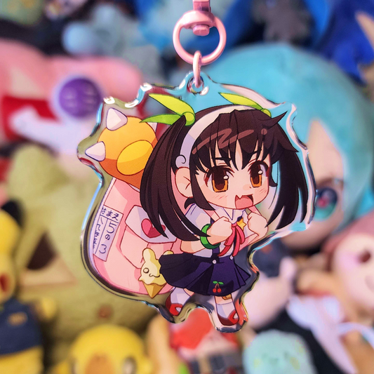 Hachikuji Acrylic Charm by thlurp