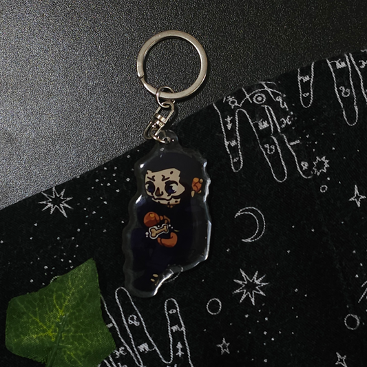 Harrowhark Chibi Charm by Jackaranda Art