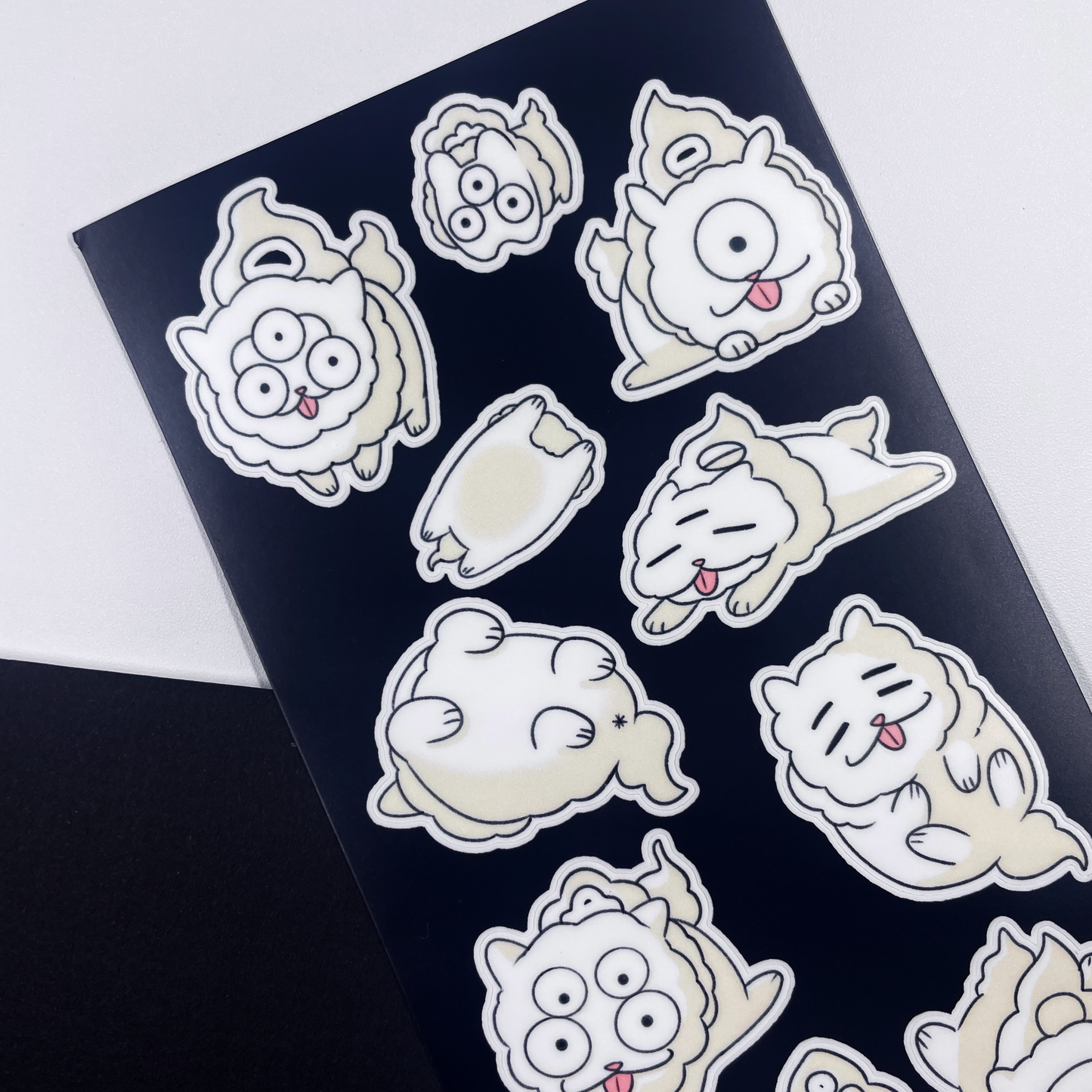 Shirokun | HNK sticker sheet by nyxberyl