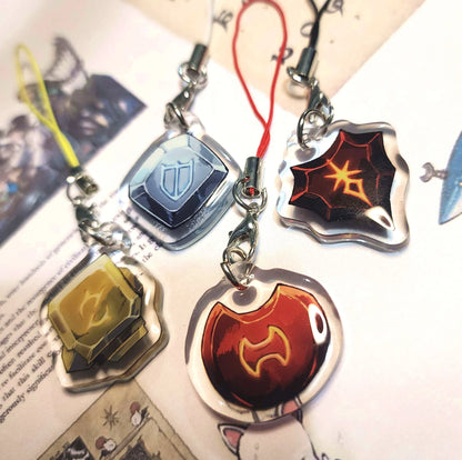 FFXIV Job Stone Phone Charms by thlurp
