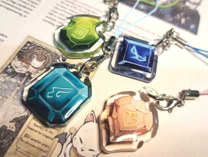 FFXIV Job Stone Phone Charms by thlurp