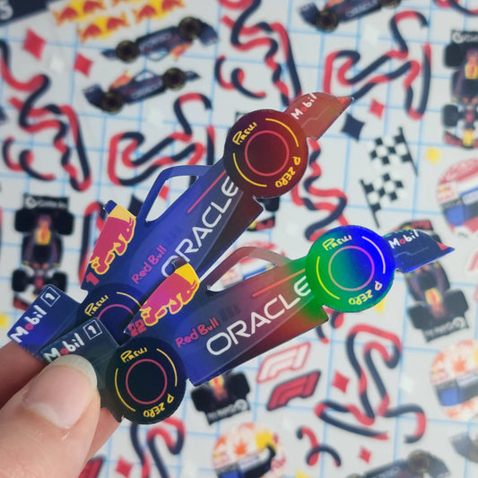 Red Bull Racing 2025 Formula 1 Die Cut Stickers by thlurp