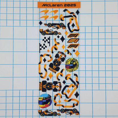 McLaren Formula 1 Team Deco Sticker Sheet by thlurp