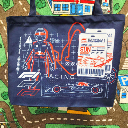 McLaren & Red Bull F1 Zipper Tote Bags by thlurp
