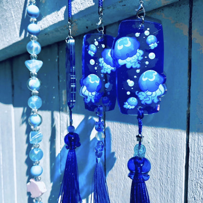 Jellyfish Tassel Charm by Hololucent