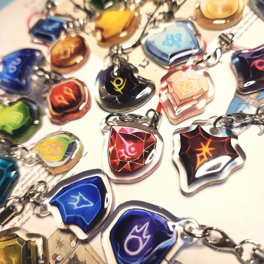 FFXIV Job Stone Phone Charms by thlurp