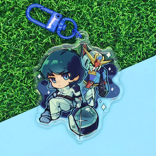 Kamille & Zeta Acrylic Charm by thlurp