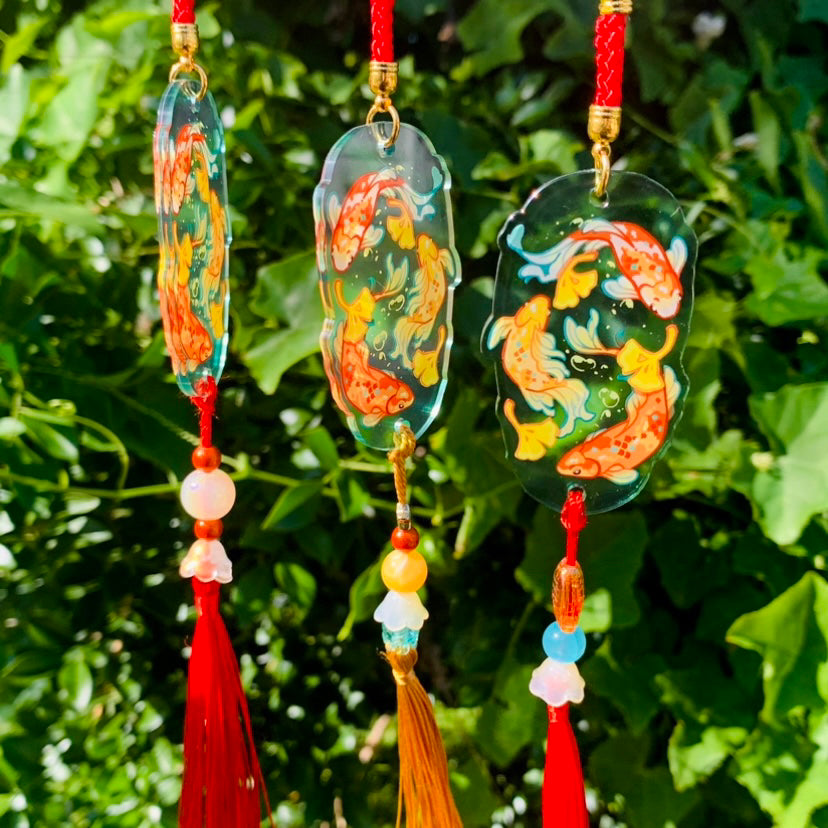 Koi Tassel Charm by Hololucent