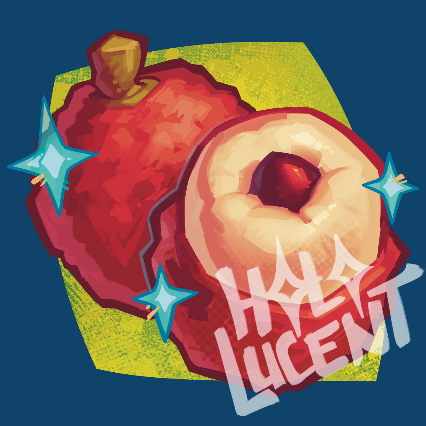 Fruit Stickers by Hololucent