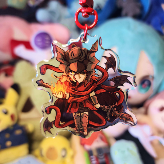 Messmer the Impaler Acrylic Charm by thlurp