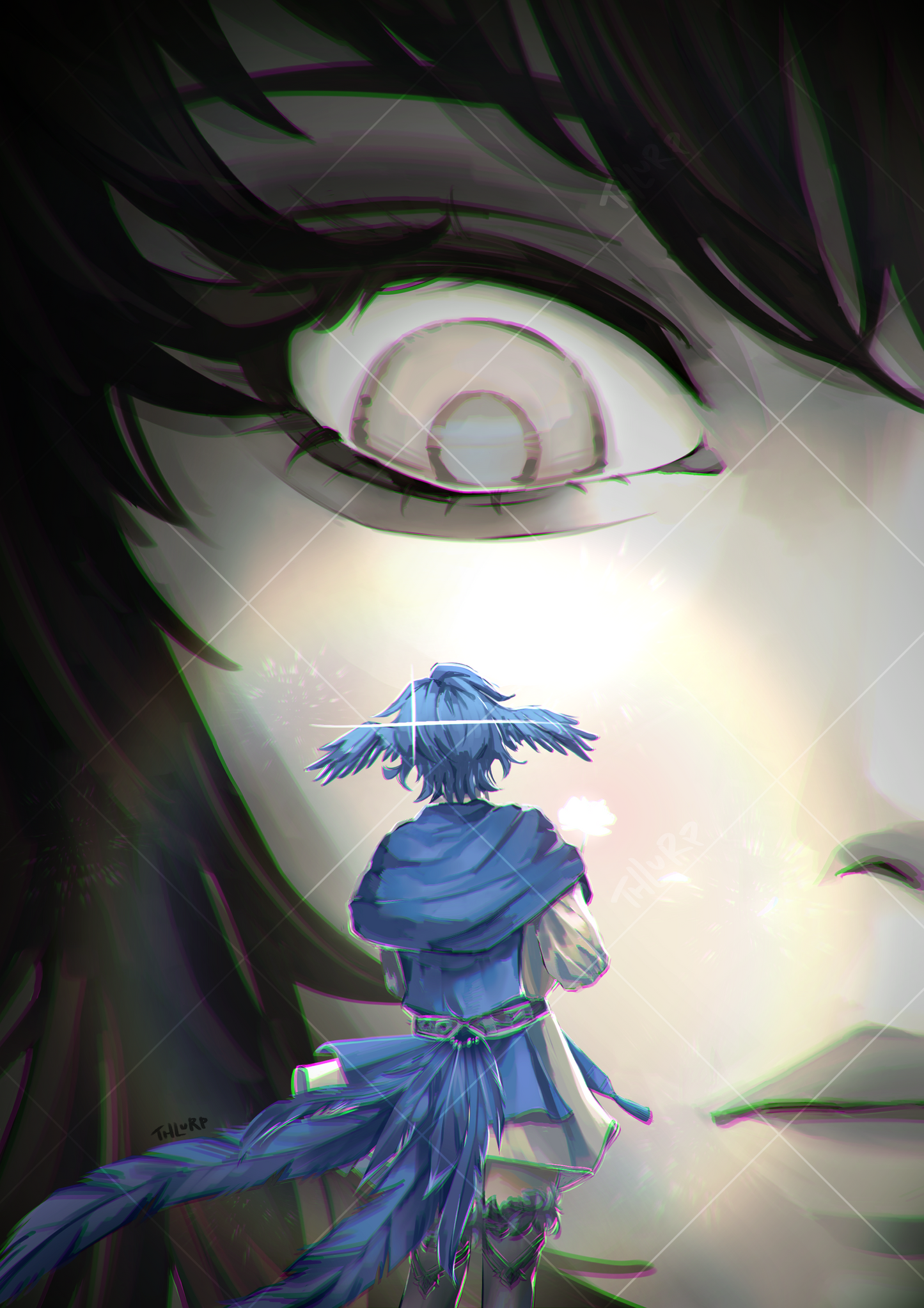 FFXIV Meteion A5 Print by thlurp