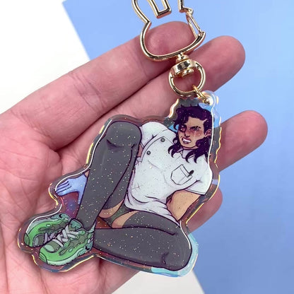 Nurse Margo 3" Glitter Epoxy Charm by Kaiioju