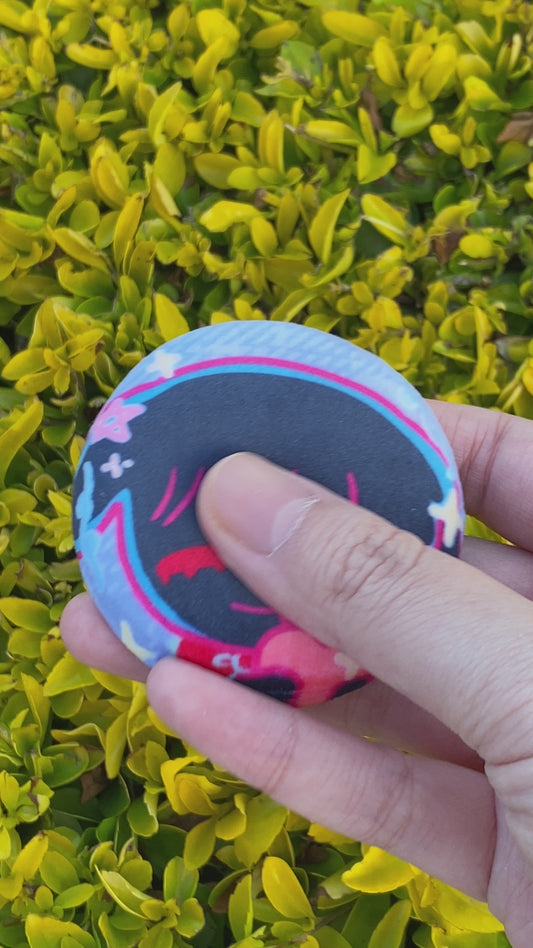 Alien Stage Bunny Plush Badges by nyxberyl