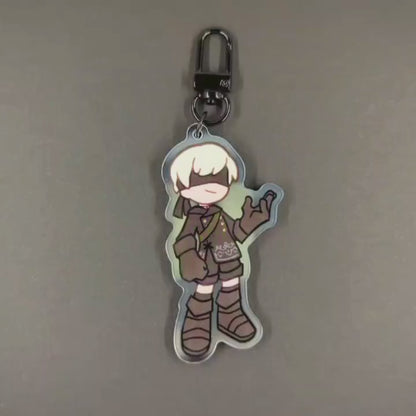 NieR: Automata Acrylic Charms by actuallypunny
