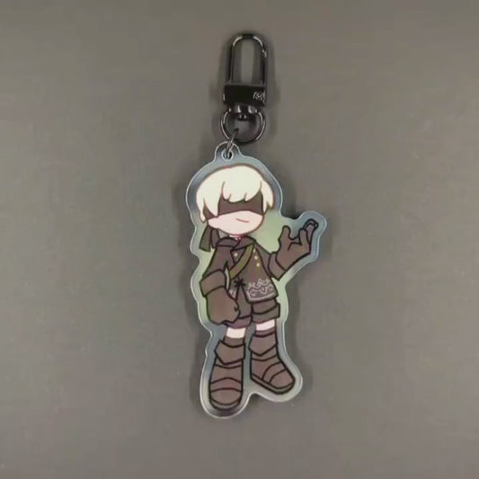 NieR: Automata Acrylic Charms by actuallypunny