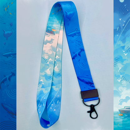 Summer Seas Lanyard by Hololucent
