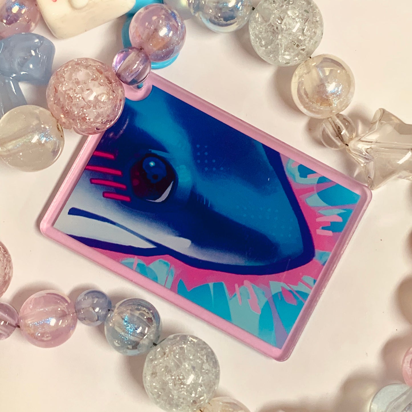 Shy Shark Charm by Hololucent