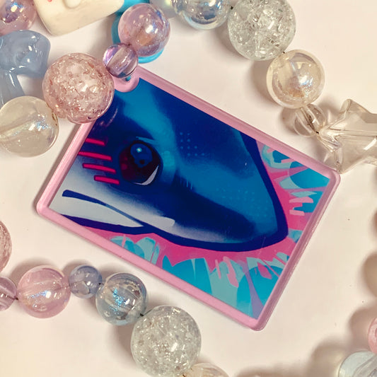 Shy Shark Charm by Hololucent