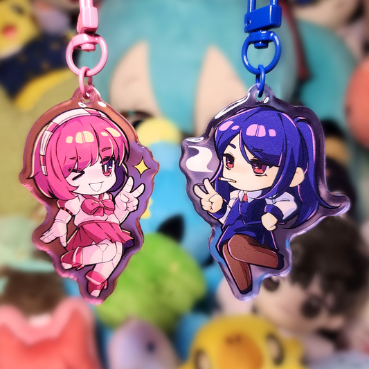 VA-11 Hall-A Acrylic Charms by thlurp