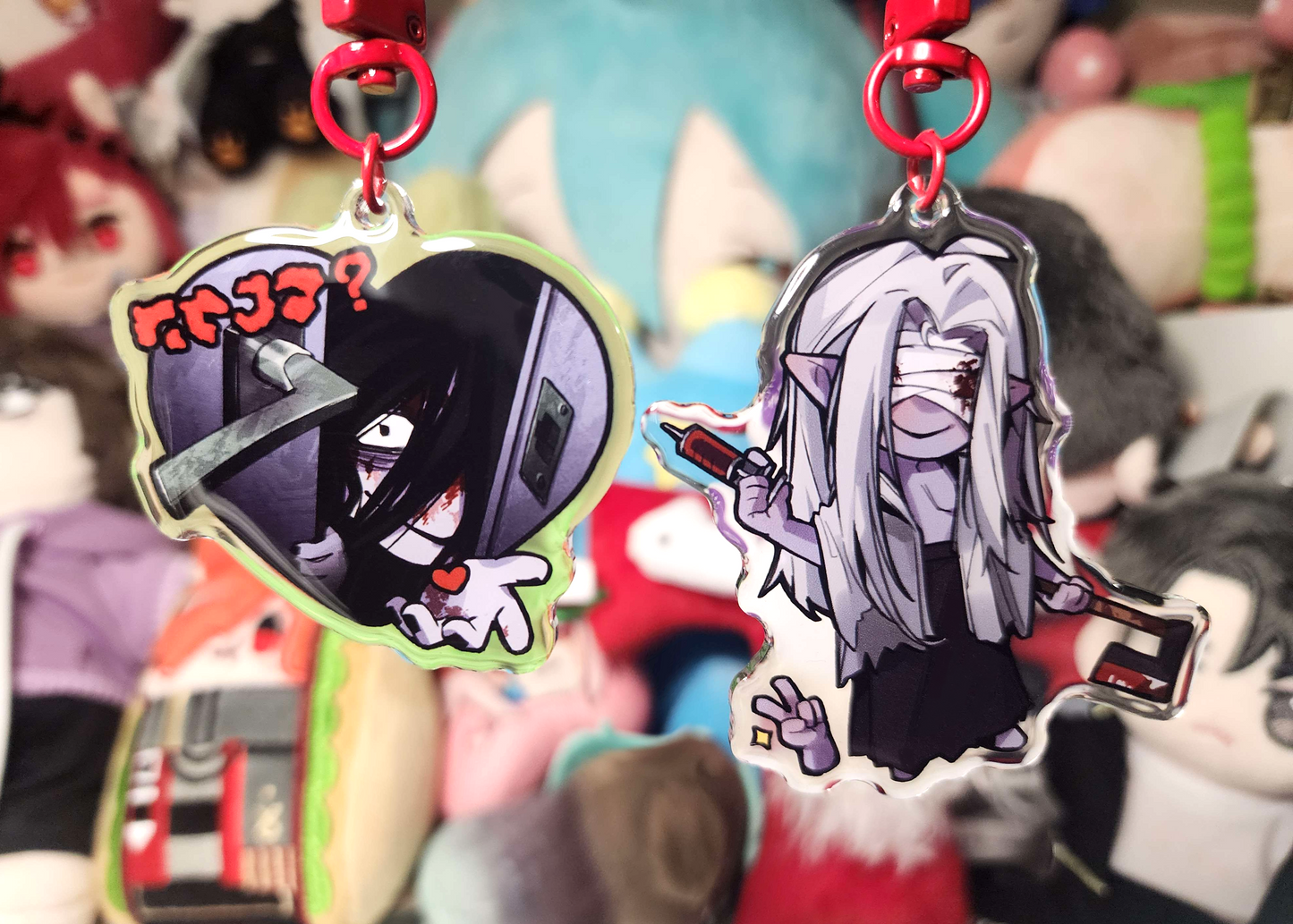 Homicipher Acrylic Charms by thlurp