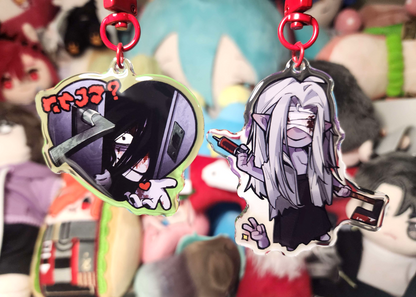 Homicipher Acrylic Charms by thlurp